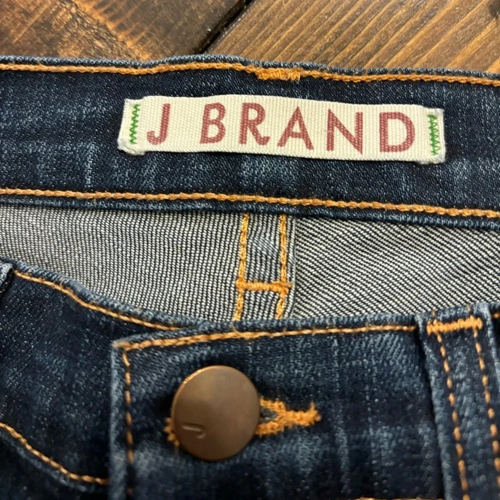 J Brand petite Pencil Leg Jeans Dark Wash - Picture 5 of 5